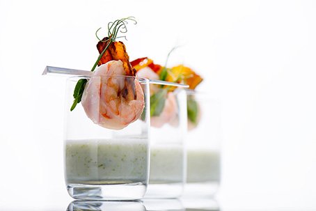 Лаймовый смузи с тигровой креветкой1